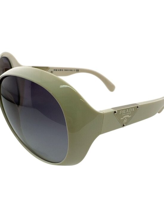Prada Triangle Logo Square Frame Oversized Temple Sunglasses Eyewear main image 4